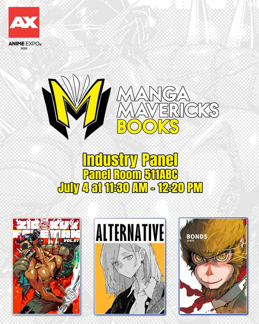 Manga Mavericks at AX 2025 & AX Weekend Sale