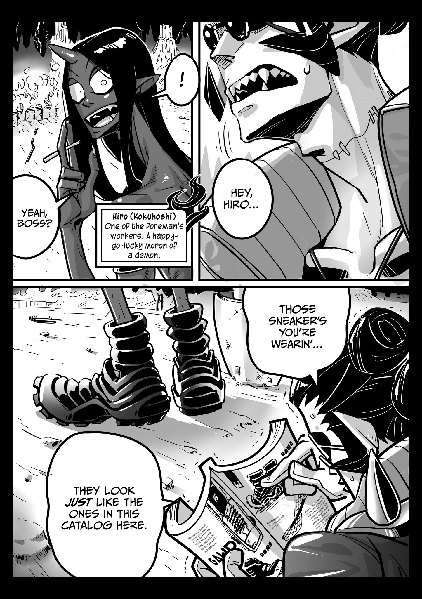 Zigoku's Foreman, Volume 1